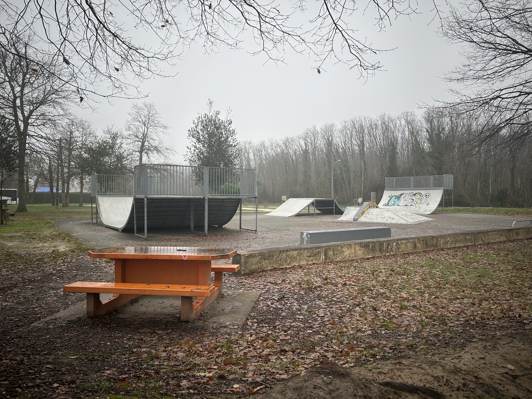 Étaules skatepark